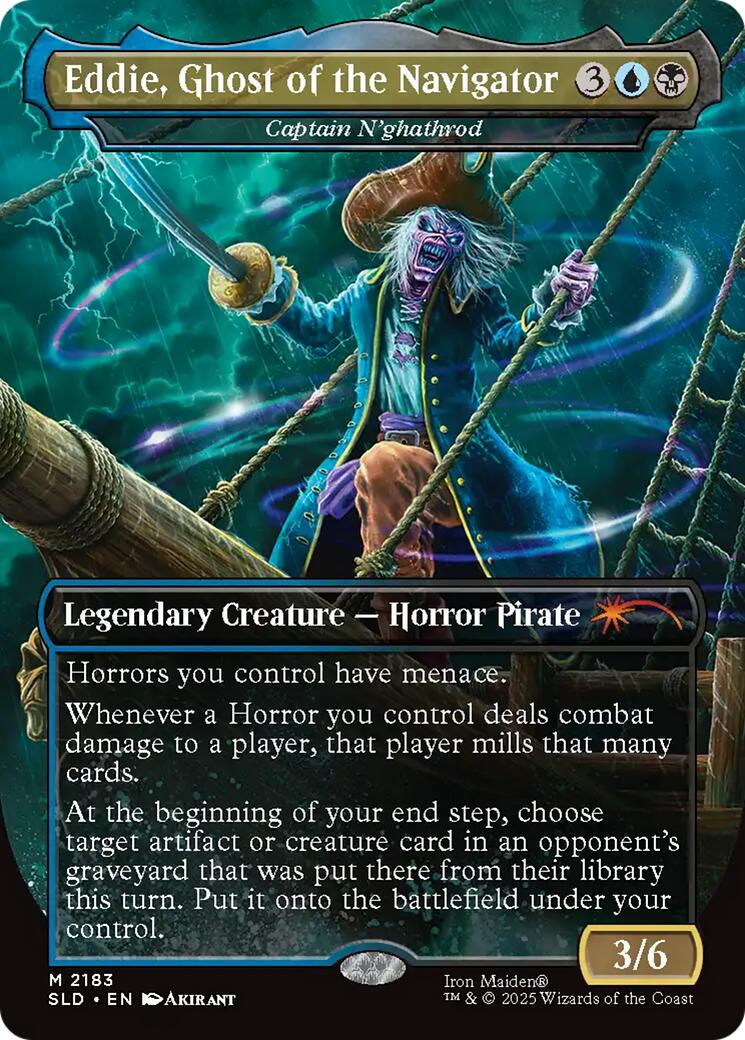 Eddie, Ghost of the Navigator - Captain N'ghathrod [Secret Lair Drop Series] | Jack's On Queen