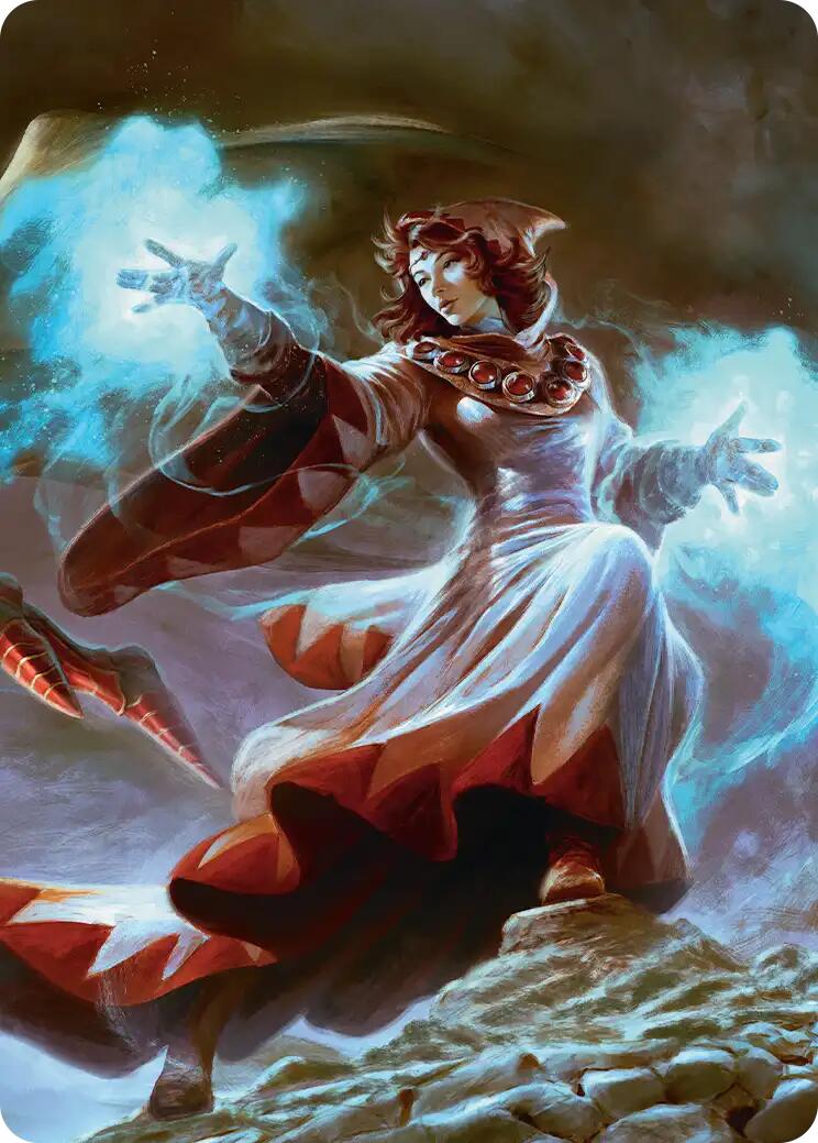 The Destined White Mage Scene Art Card [FINAL FANTASY Art Series] | Jack's On Queen