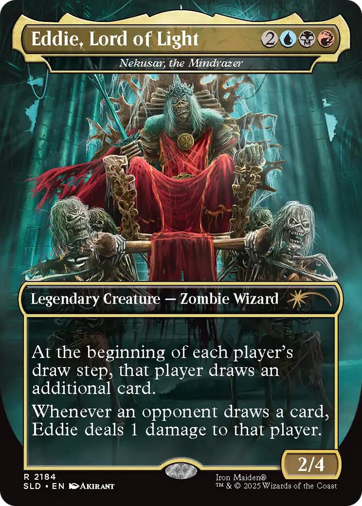 Eddie, Lord of Light - Nekusar, the Mindrazer [Secret Lair Drop Series] | Jack's On Queen