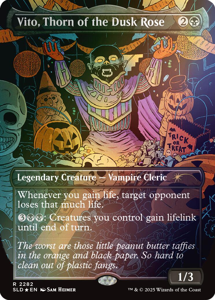 Vito, Thorn of the Dusk Rose (Rainbow Foil) [Secret Lair Drop Series] | Jack's On Queen
