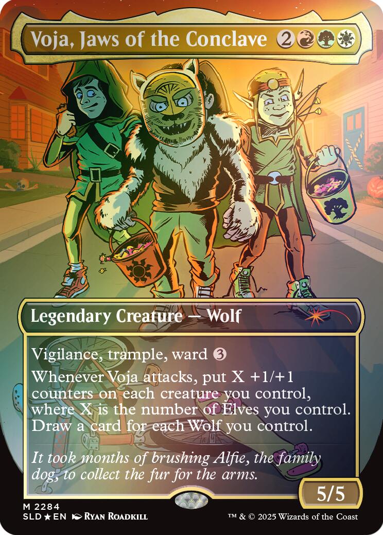 Voja, Jaws of the Conclave (Rainbow Foil) [Secret Lair Drop Series] | Jack's On Queen