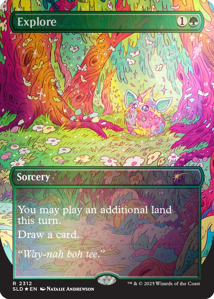 Explore (2312) (Rainbow Foil) [Secret Lair Drop Series] | Jack's On Queen