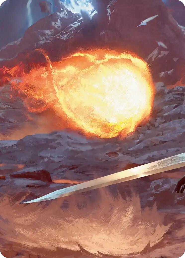 Duelist's Flame Scene Art Card [FINAL FANTASY Art Series] | Jack's On Queen