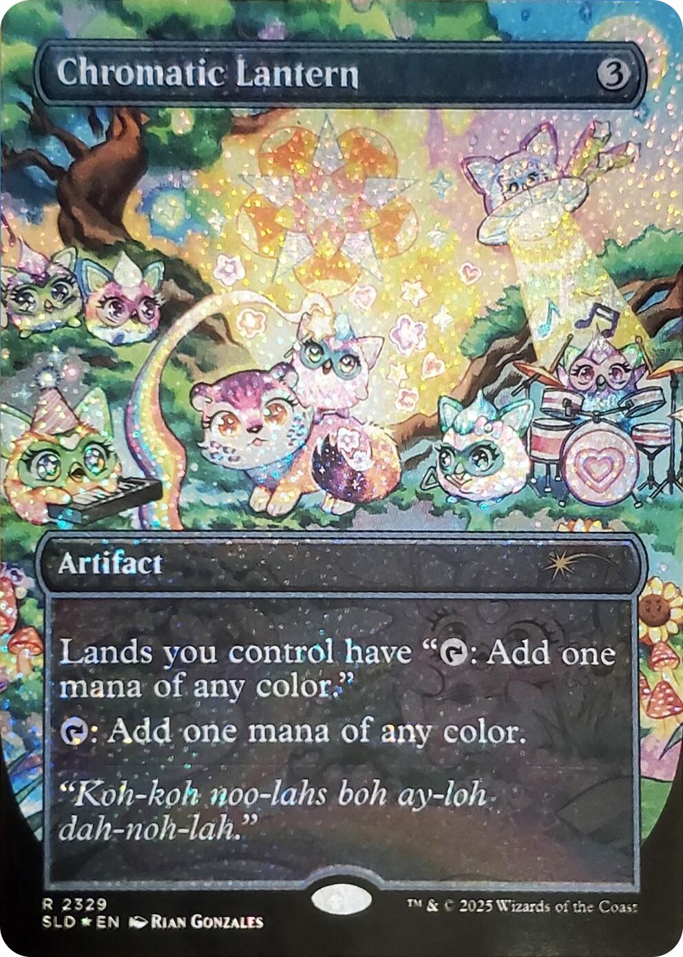Chromatic Lantern (2329) (Confetti Foil) [Secret Lair Drop Series] | Jack's On Queen