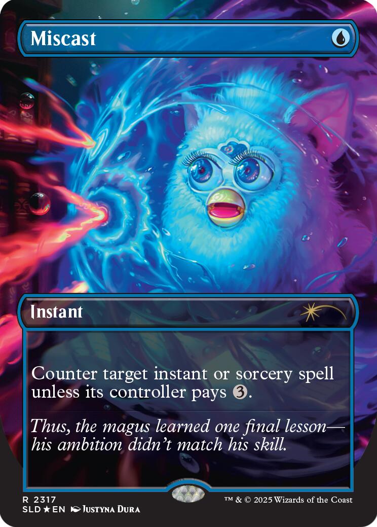 Miscast (Rainbow Foil) [Secret Lair Drop Series] | Jack's On Queen