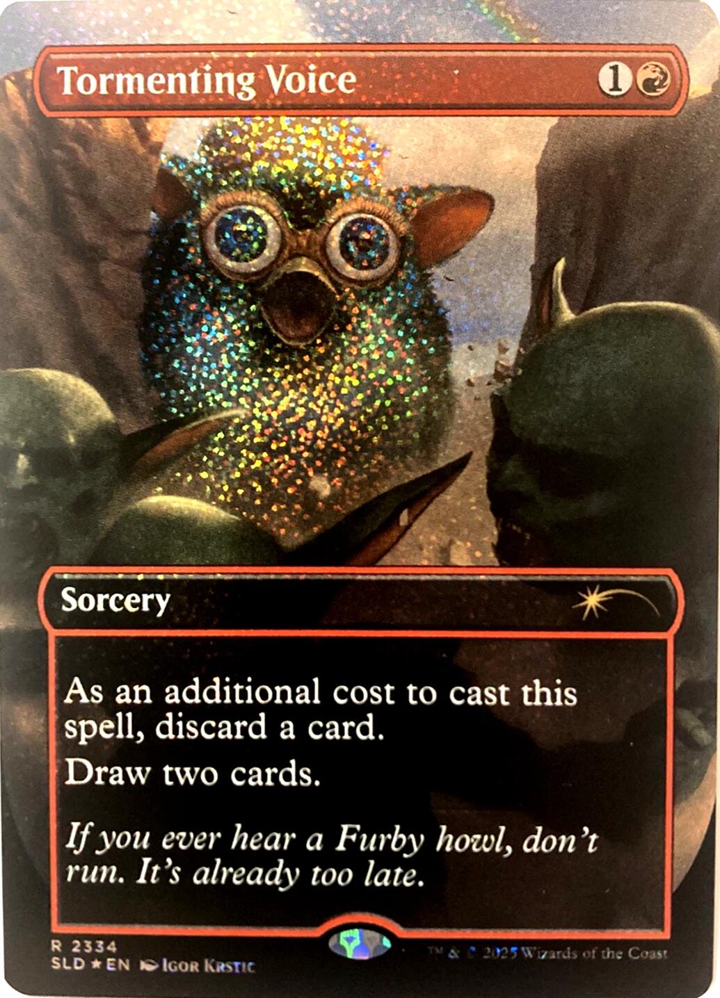 Tormenting Voice (Confetti Foil) [Secret Lair Drop Series] | Jack's On Queen