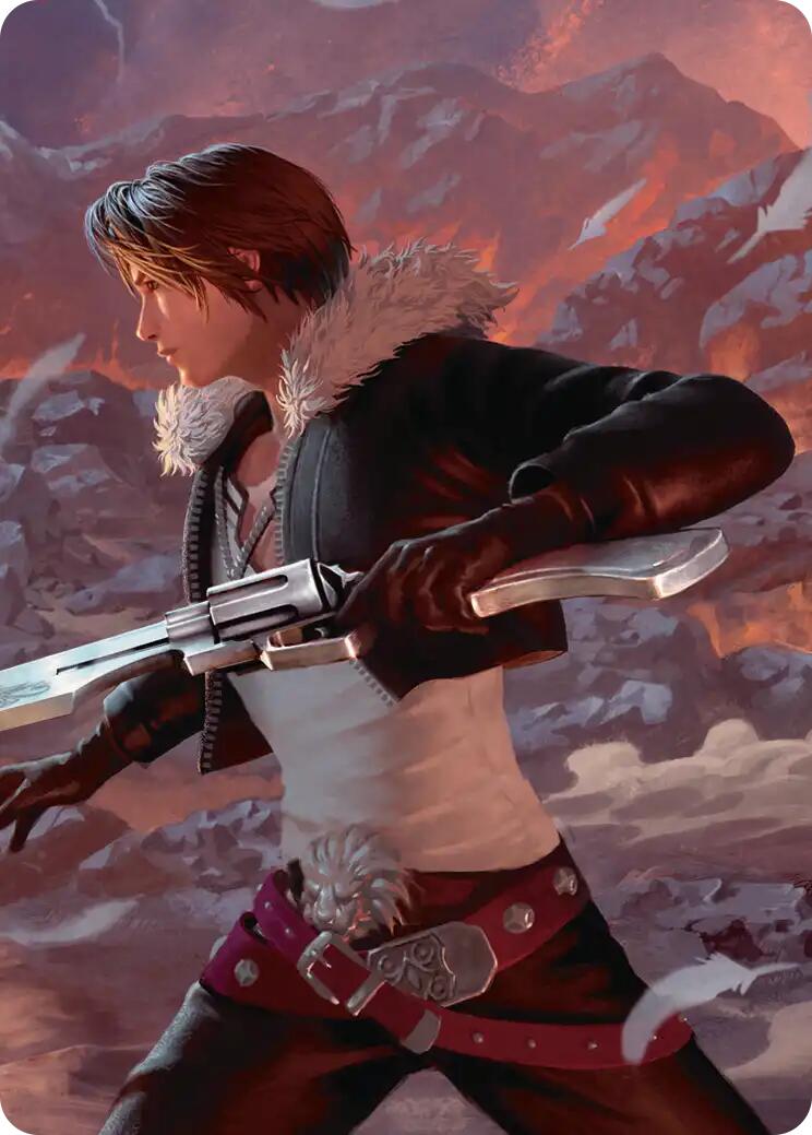 Squall, Gunblade Duelist Scene Art Card [FINAL FANTASY Art Series] | Jack's On Queen