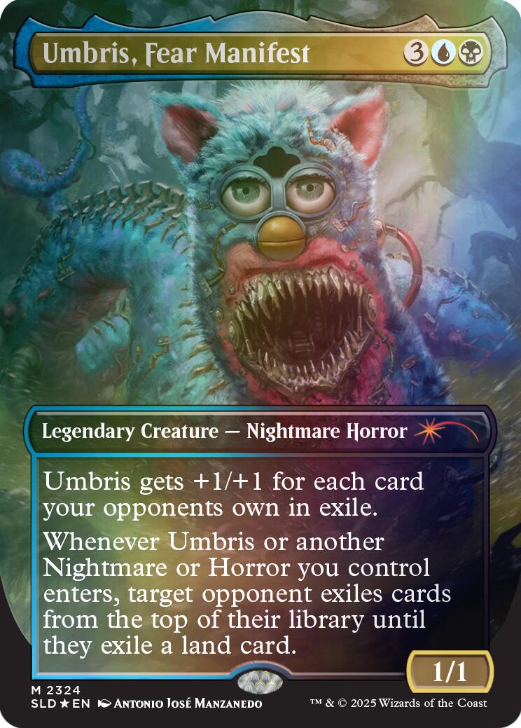 Umbris, Fear Manifest (Rainbow Foil) [Secret Lair Drop Series] | Jack's On Queen