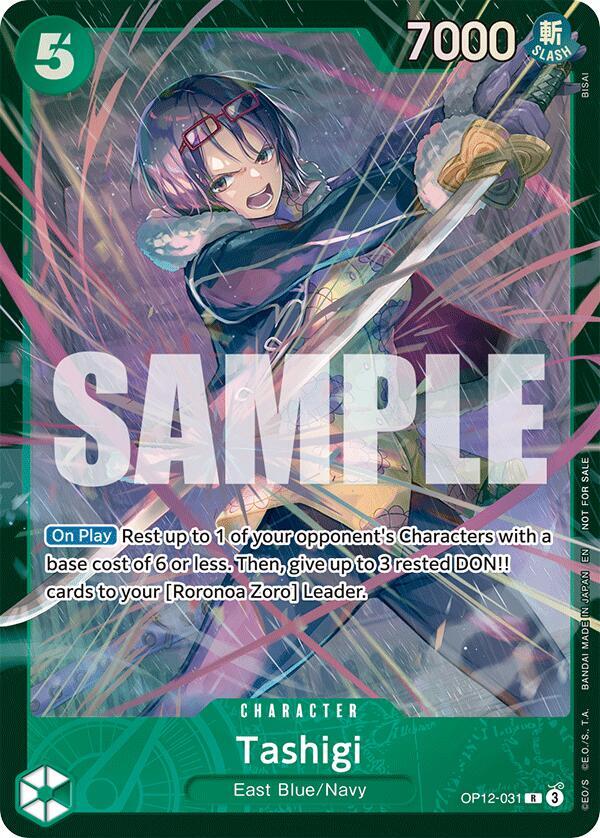 Tashigi (Store Treasure Cup 2025) (OP12-031) [One Piece Promotion Cards] | Jack's On Queen