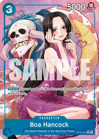 Boa Hancock (Alternate Art) (OP13-051) [Carrying On His Will] | Jack's On Queen