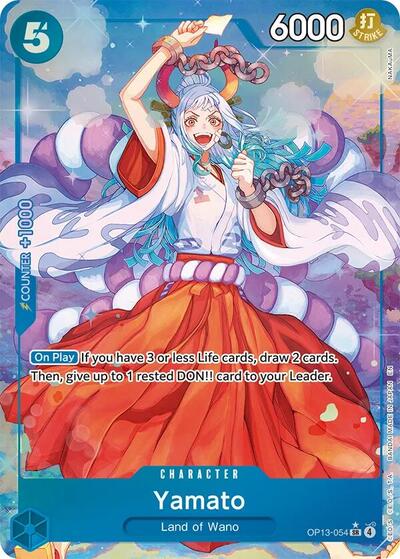 Yamato (Alternate Art) (OP13-054) [Carrying On His Will] | Jack's On Queen