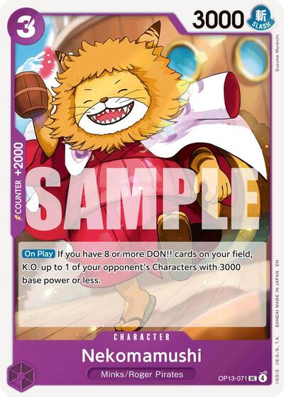 Nekomamushi (OP13-071) [Carrying On His Will] | Jack's On Queen