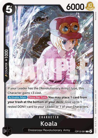 Koala (OP13-081) [Carrying On His Will] | Jack's On Queen