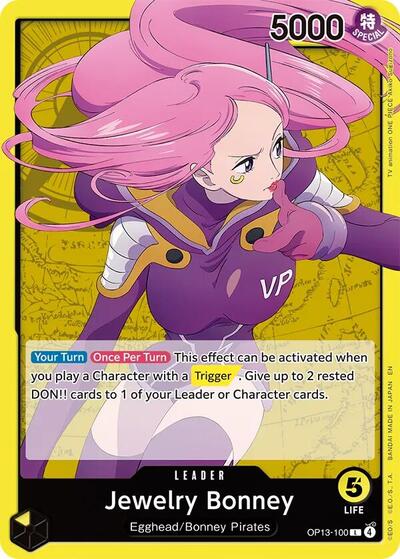 Jewelry Bonney (100) (OP13-100) [Carrying On His Will] | Jack's On Queen