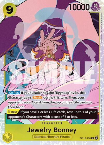 Jewelry Bonney (108) (OP13-108) [Carrying On His Will] | Jack's On Queen