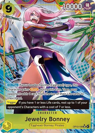 Jewelry Bonney (108) (Alternate Art) (OP13-108) [Carrying On His Will] | Jack's On Queen