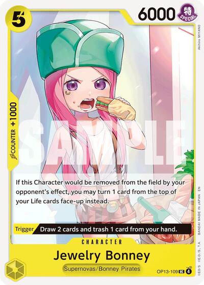Jewelry Bonney (109) (OP13-109) [Carrying On His Will] | Jack's On Queen