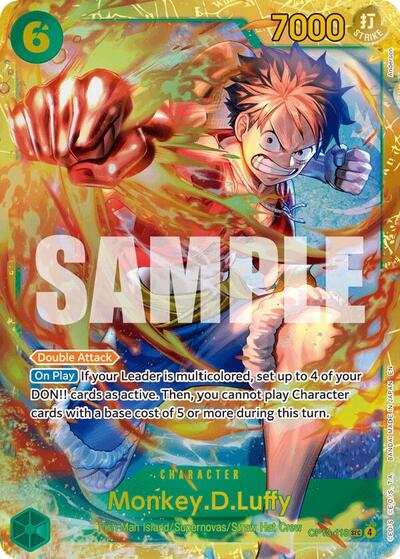 Monkey.D.Luffy (118) (OP13-118) [Carrying On His Will] | Jack's On Queen