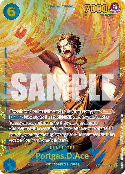Portgas.D.Ace (119) (OP13-119) [Carrying On His Will] | Jack's On Queen