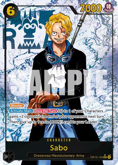 Sabo (120) (Parallel) (OP13-120) [Carrying On His Will] | Jack's On Queen