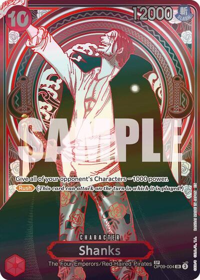 Shanks - OP09-004 (SP) (Silver) (OP09-004) [Carrying On His Will] | Jack's On Queen
