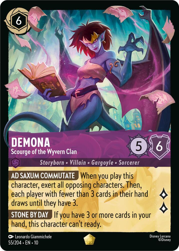 Demona - Scourge of the Wyvern Clan (55/204) [Whispers in the Well] | Jack's On Queen