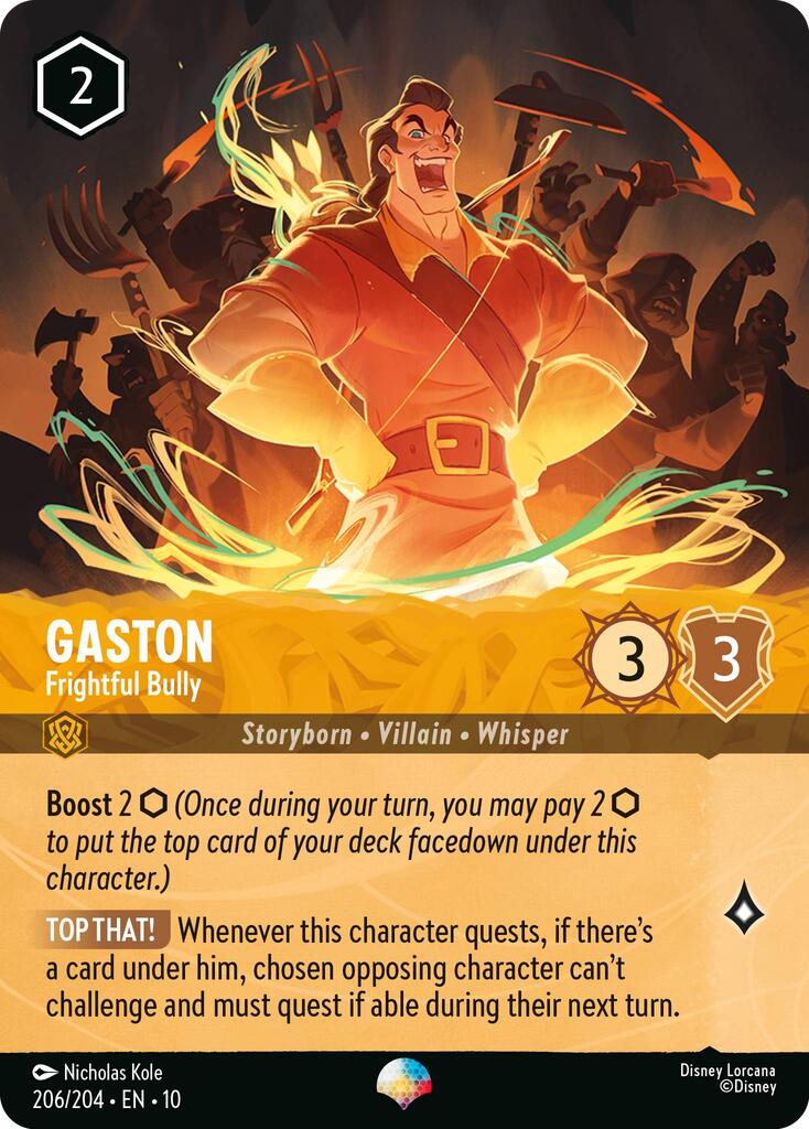 Gaston - Frightful Bully (Epic) (206/204) [Whispers in the Well] | Jack's On Queen