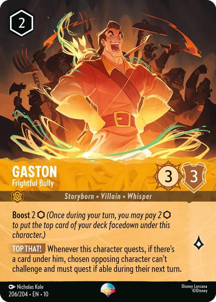 Gaston - Frightful Bully (Epic) (206/204) [Whispers in the Well] | Jack's On Queen