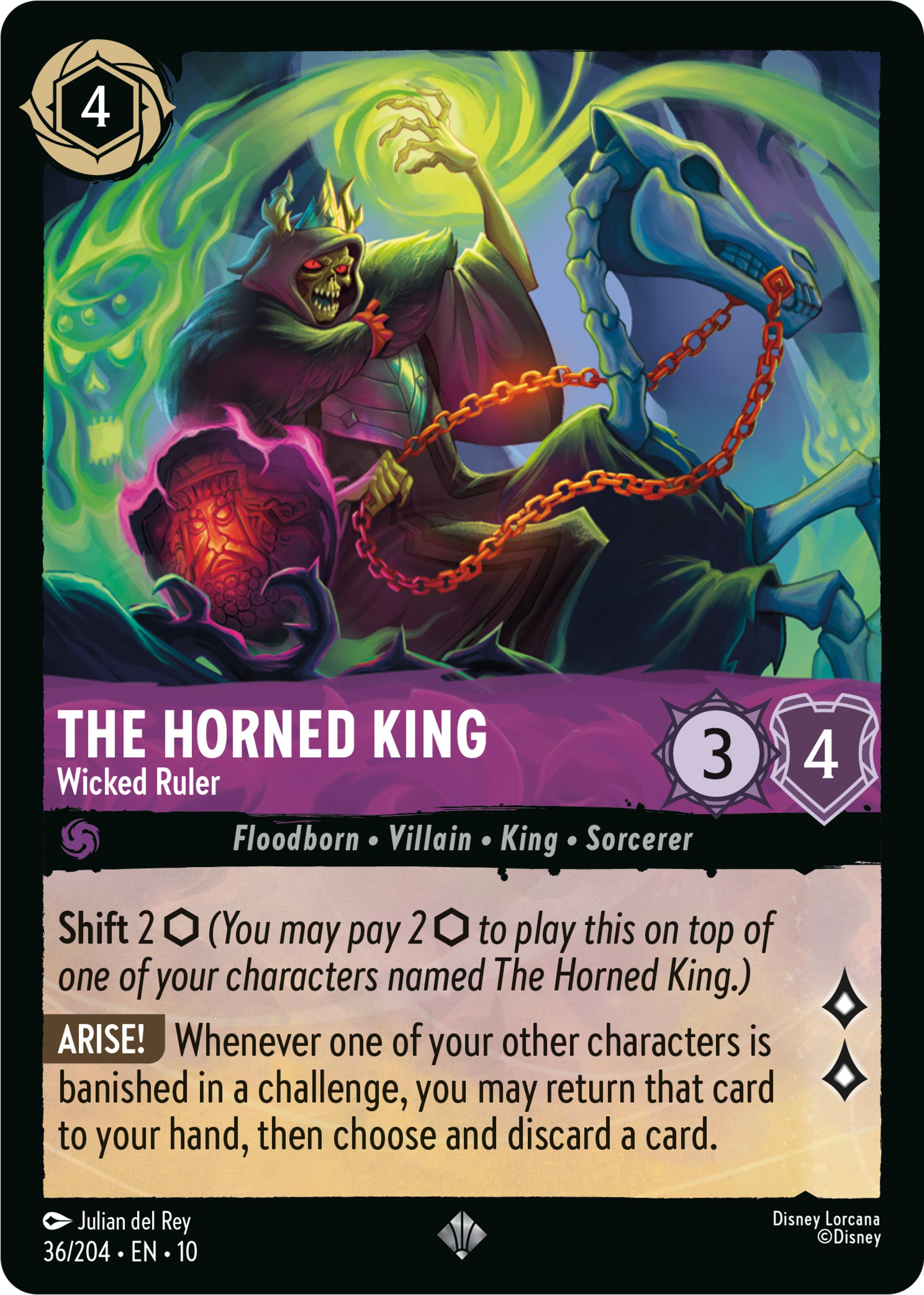 The Horned King - Wicked Ruler (36/204) [Whispers in the Well] | Jack's On Queen
