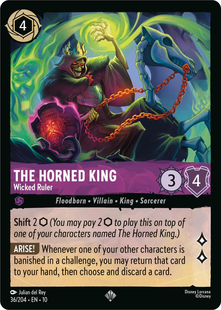 The Horned King - Wicked Ruler (36/204) [Whispers in the Well] | Jack's On Queen