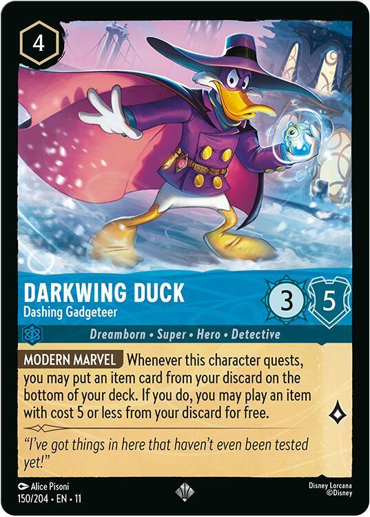 Darkwing Duck - Dashing Gadgeteer (150/204) [Winterspell] | Jack's On Queen