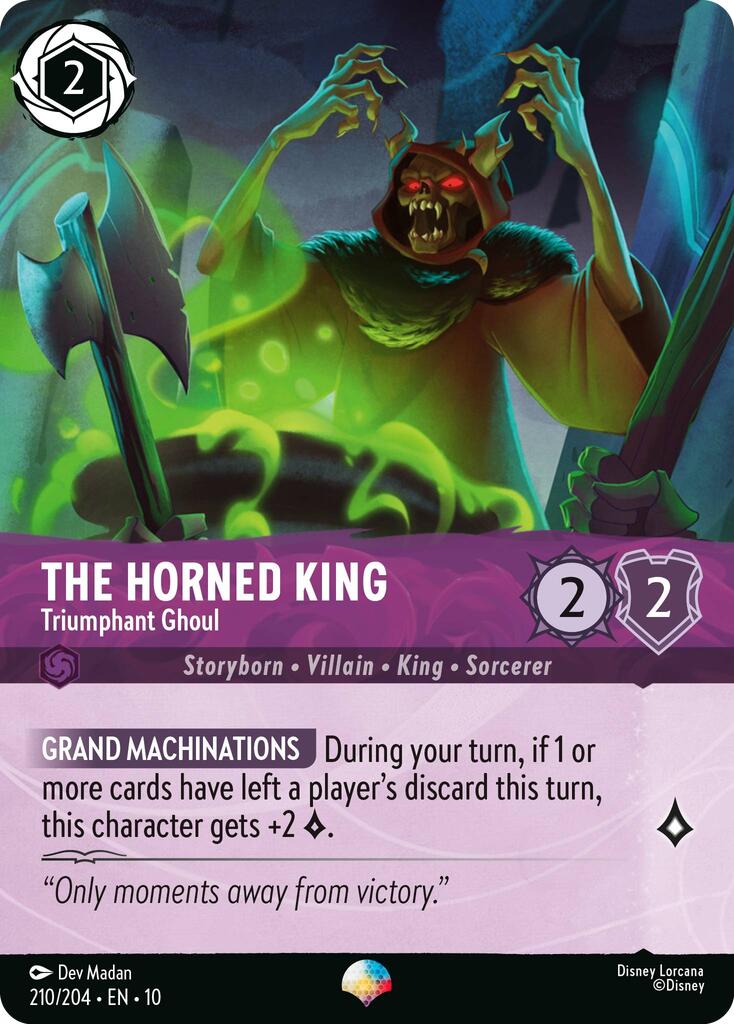 The Horned King - Triumphant Ghoul (Epic) (210/204) [Whispers in the Well] | Jack's On Queen