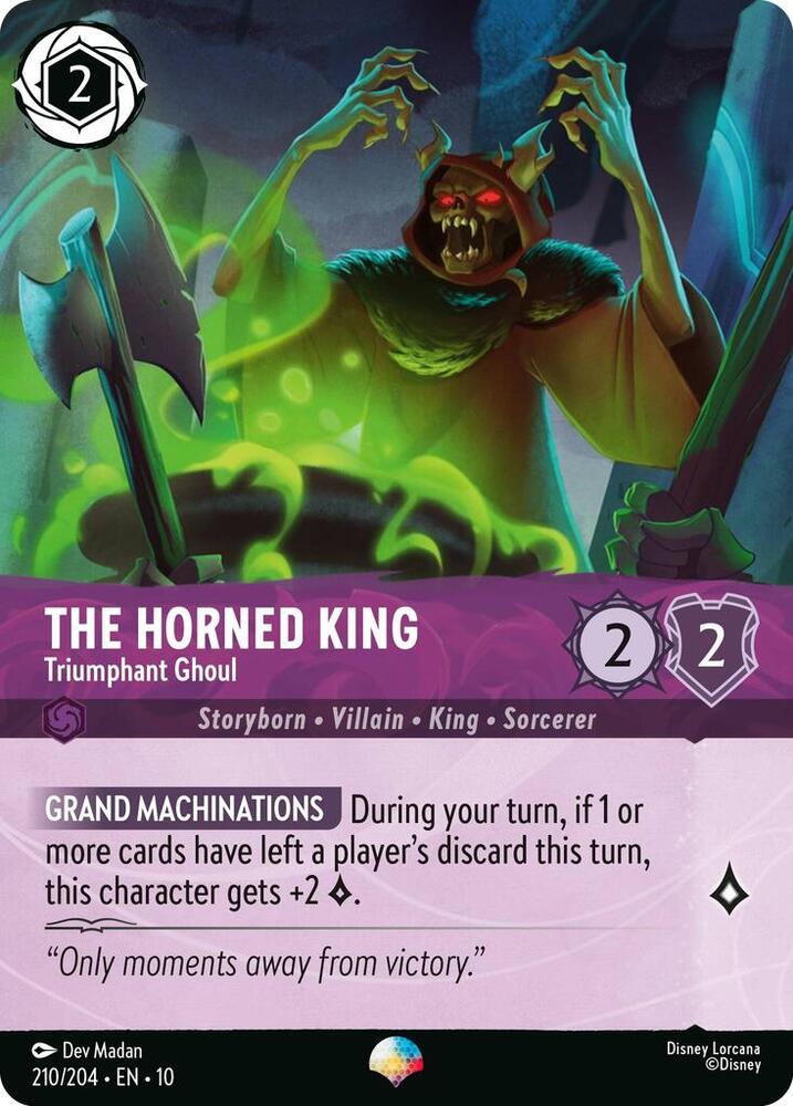 The Horned King - Triumphant Ghoul (Epic) (210/204) [Whispers in the Well] | Jack's On Queen