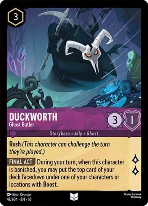Duckworth - Ghost Butler (47/204) [Whispers in the Well] | Jack's On Queen
