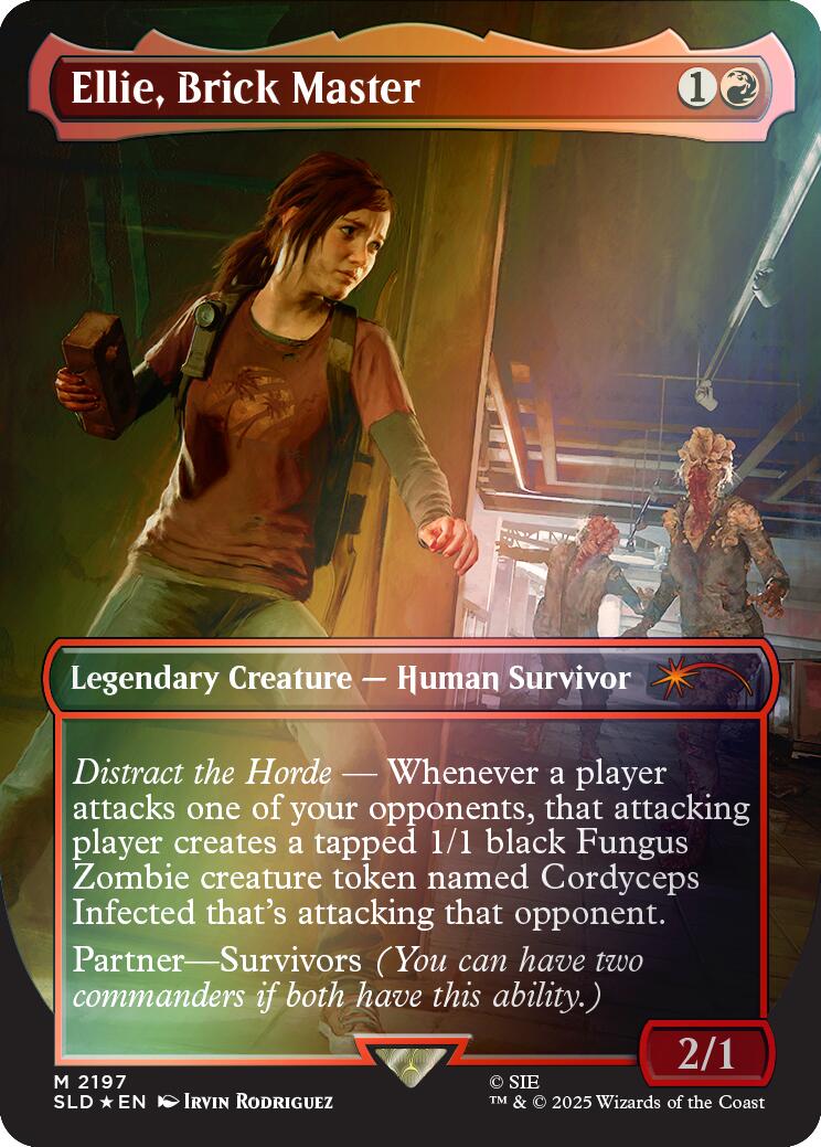 Ellie, Brick Master (Rainbow Foil) [Secret Lair Drop Series] | Jack's On Queen