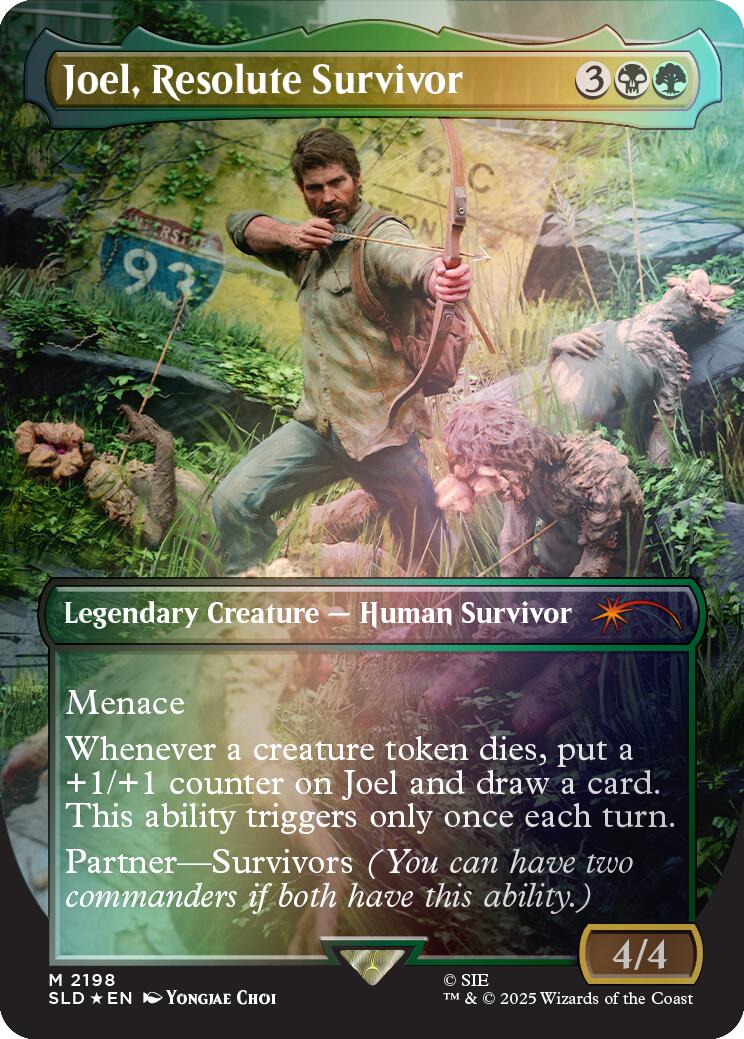 Joel, Resolute Survivor (Rainbow Foil) [Secret Lair Drop Series] | Jack's On Queen