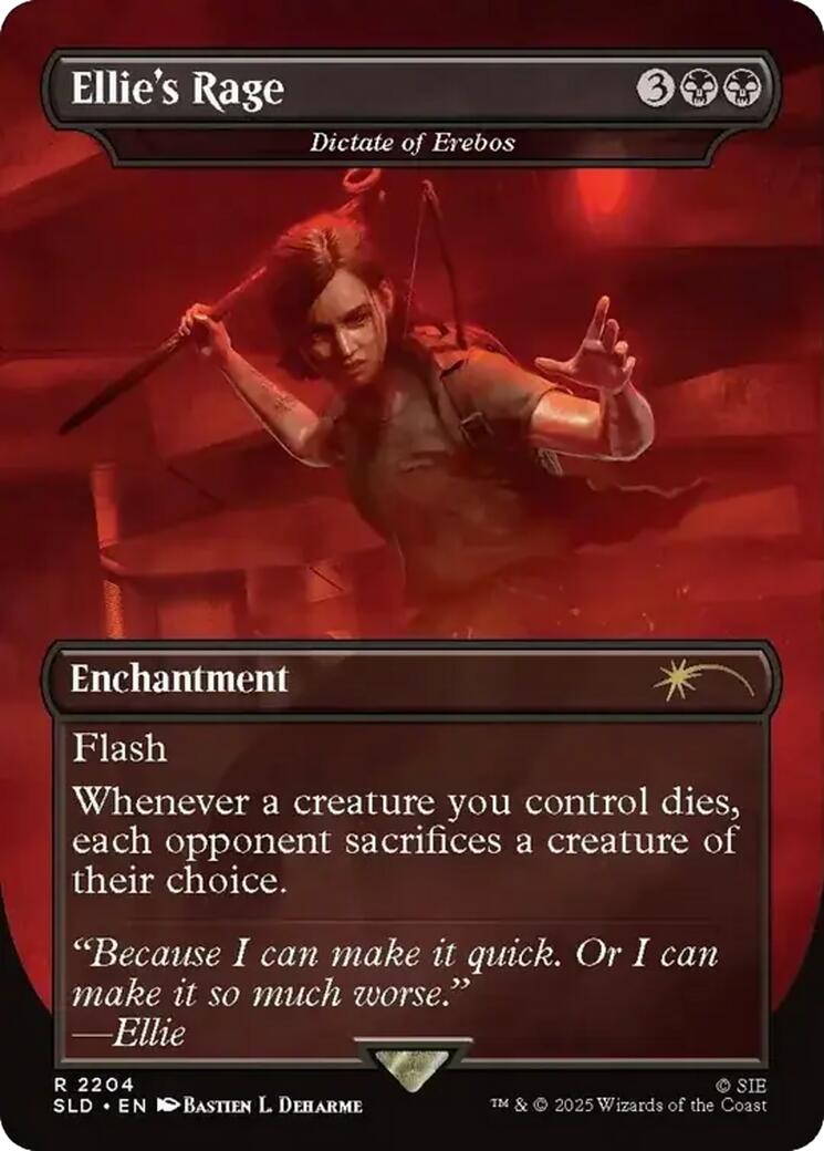 Ellie's Rage - Dictate of Erebos [Secret Lair Drop Series] | Jack's On Queen