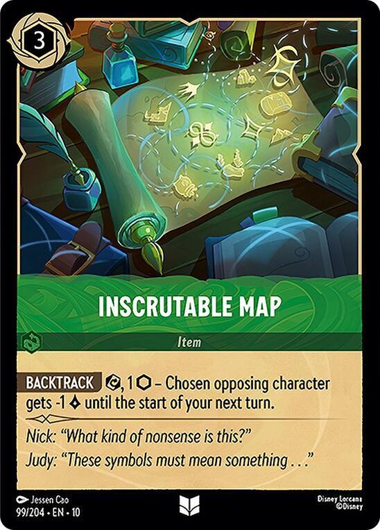 Inscrutable Map (99/204) [Whispers in the Well] | Jack's On Queen