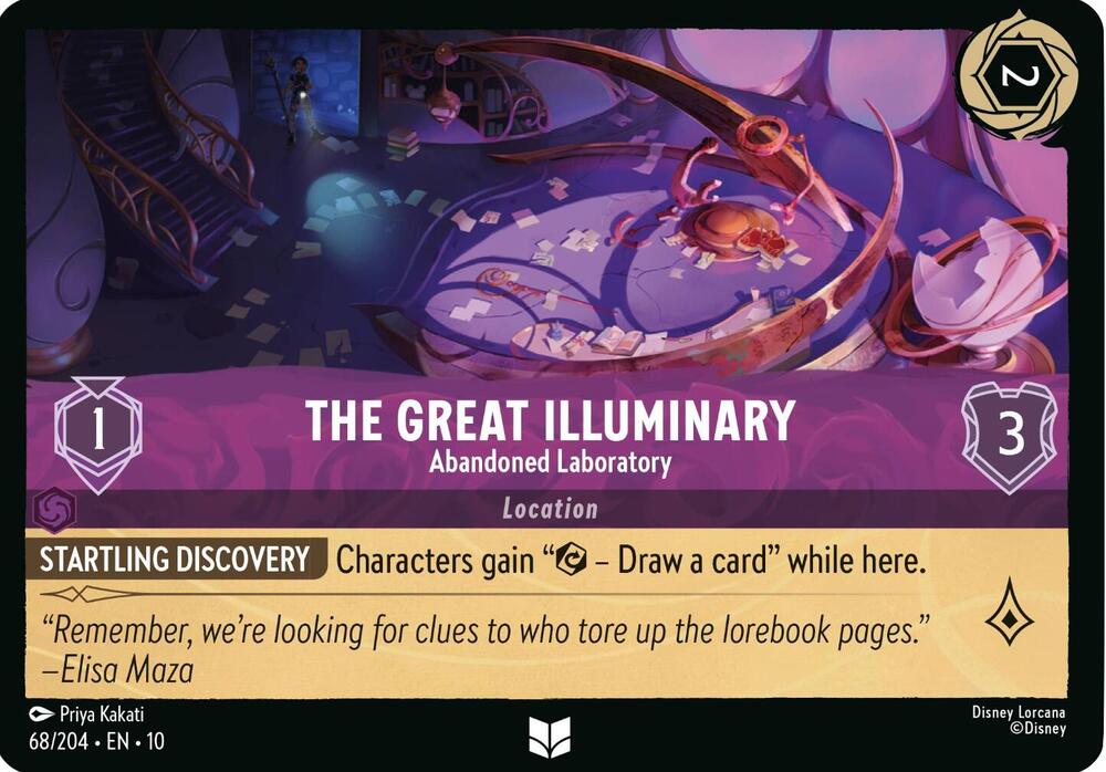 The Great Illuminary - Abandoned Laboratory (68/204) [Whispers in the Well] | Jack's On Queen