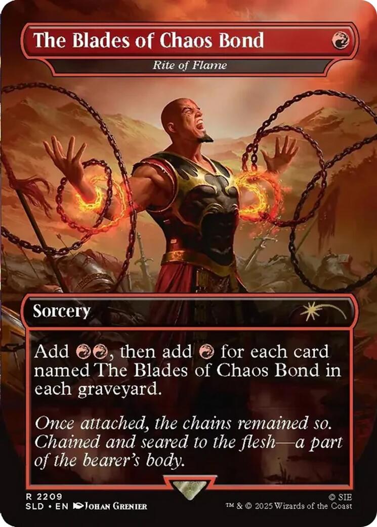 The Blades of Chaos Bond - Rite of Flame [Secret Lair Drop Series] | Jack's On Queen