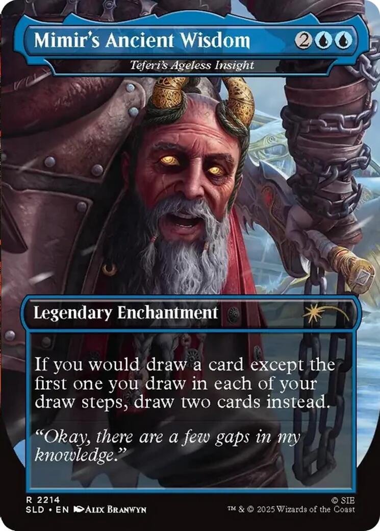 Mimir's Ancient Wisdom - Teferi's Ageless Insight [Secret Lair Drop Series] | Jack's On Queen