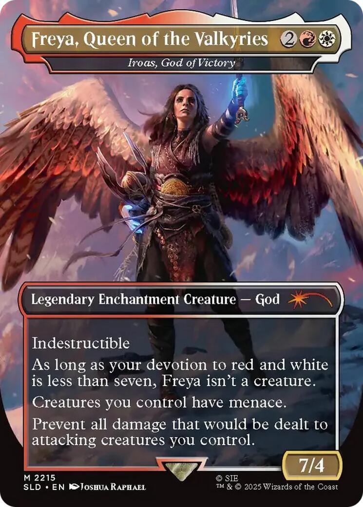 Freya, Queen of the Valkyries - Iroas, God of Victory [Secret Lair Drop Series] | Jack's On Queen
