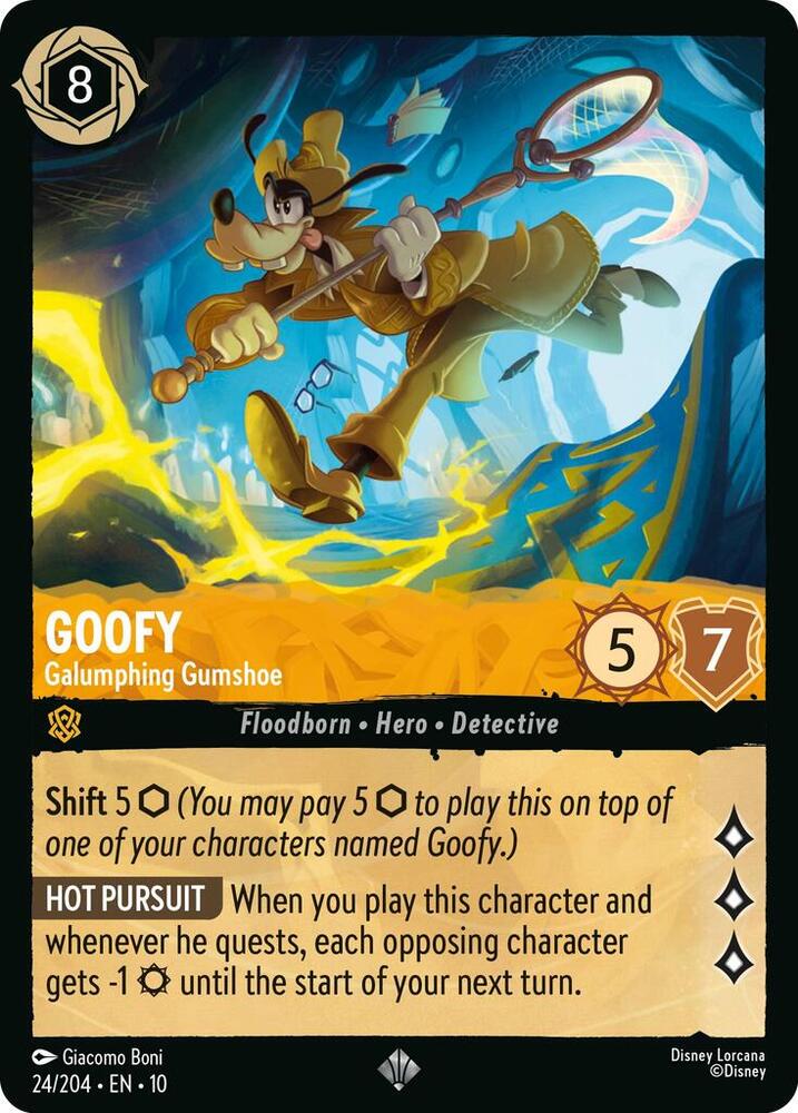 Goofy - Galumphing Gumshoe (24/204) [Whispers in the Well] | Jack's On Queen