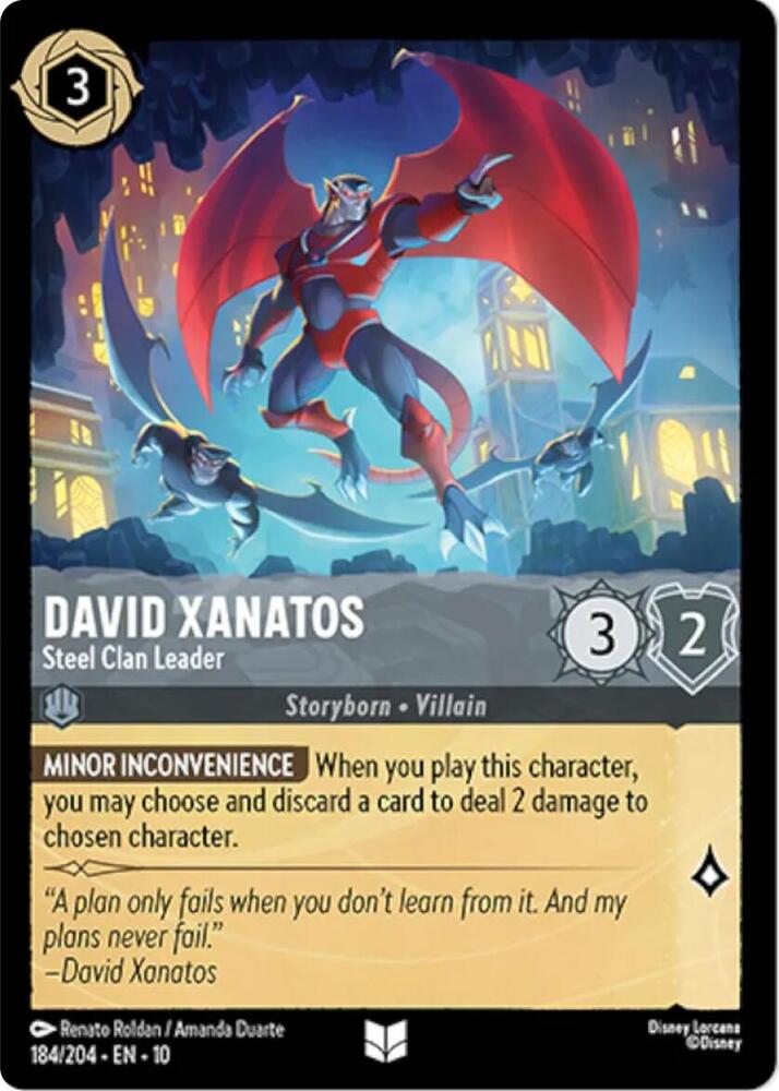David Xanatos - Steel Clan Leader (184/204) [Whispers in the Well] | Jack's On Queen