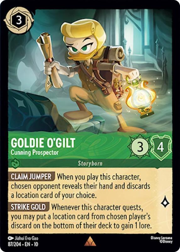 Goldie O'Gilt - Cunning Prospector (87/204) [Whispers in the Well] | Jack's On Queen