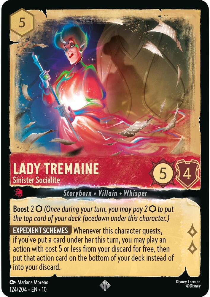 Lady Tremaine - Sinister Socialite (124/204) [Whispers in the Well] | Jack's On Queen