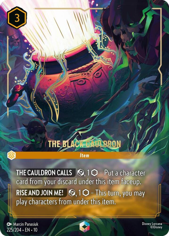 The Black Cauldron (Enchanted) (225/204) [Whispers in the Well] | Jack's On Queen
