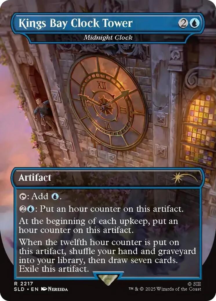 Kings Bay Clock Tower - Midnight Clock [Secret Lair Drop Series] | Jack's On Queen