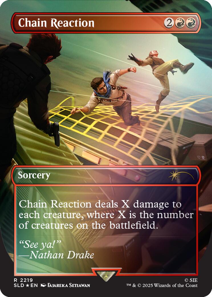 Chain Reaction (Rainbow Foil) [Secret Lair Drop Series] | Jack's On Queen