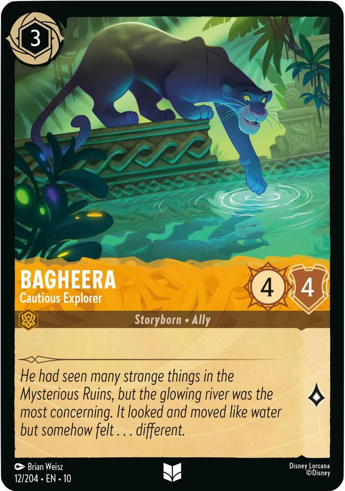 Bagheera - Cautious Explorer (12/204) [Whispers in the Well] | Jack's On Queen